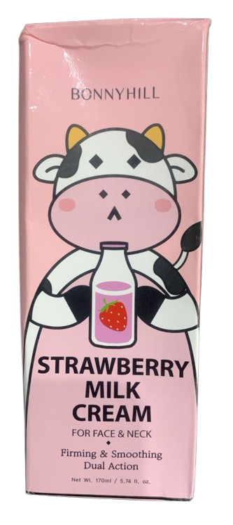 Bonnyhill - Strawberry Milk Cream - Face & Neck