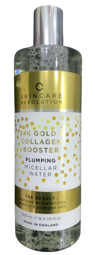 SkinCare Revolution - 24 Gold & Collagen Booster - Micellar water - 500mL