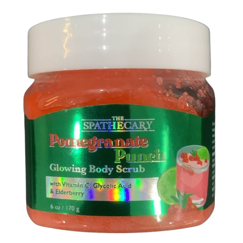 The Spathecary - Pomegranate Punch Glowing body scrub with vitamin c (170g)