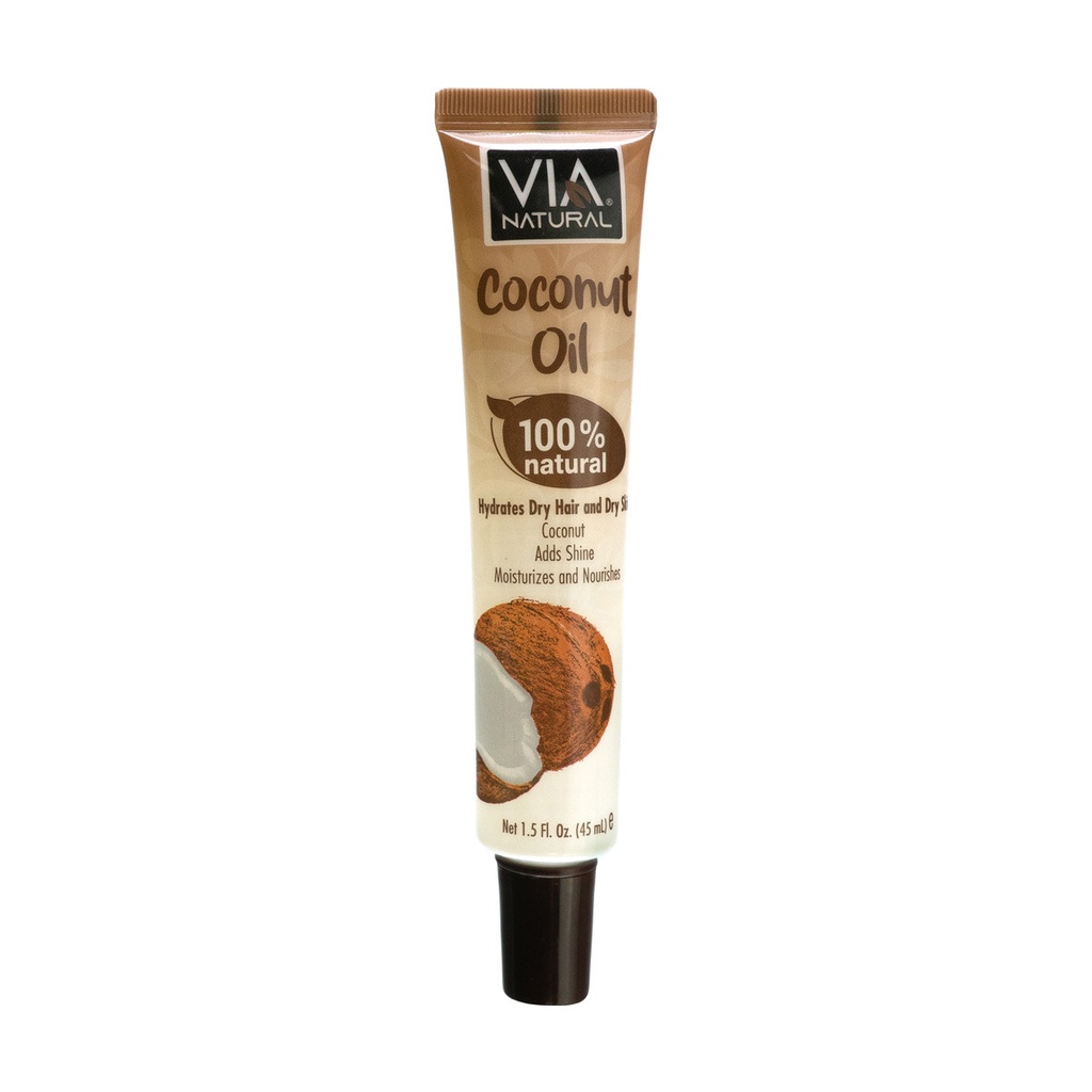 [DT] Via Natural Ultra Care Coconut Oil, 1.5 oz. Tubes