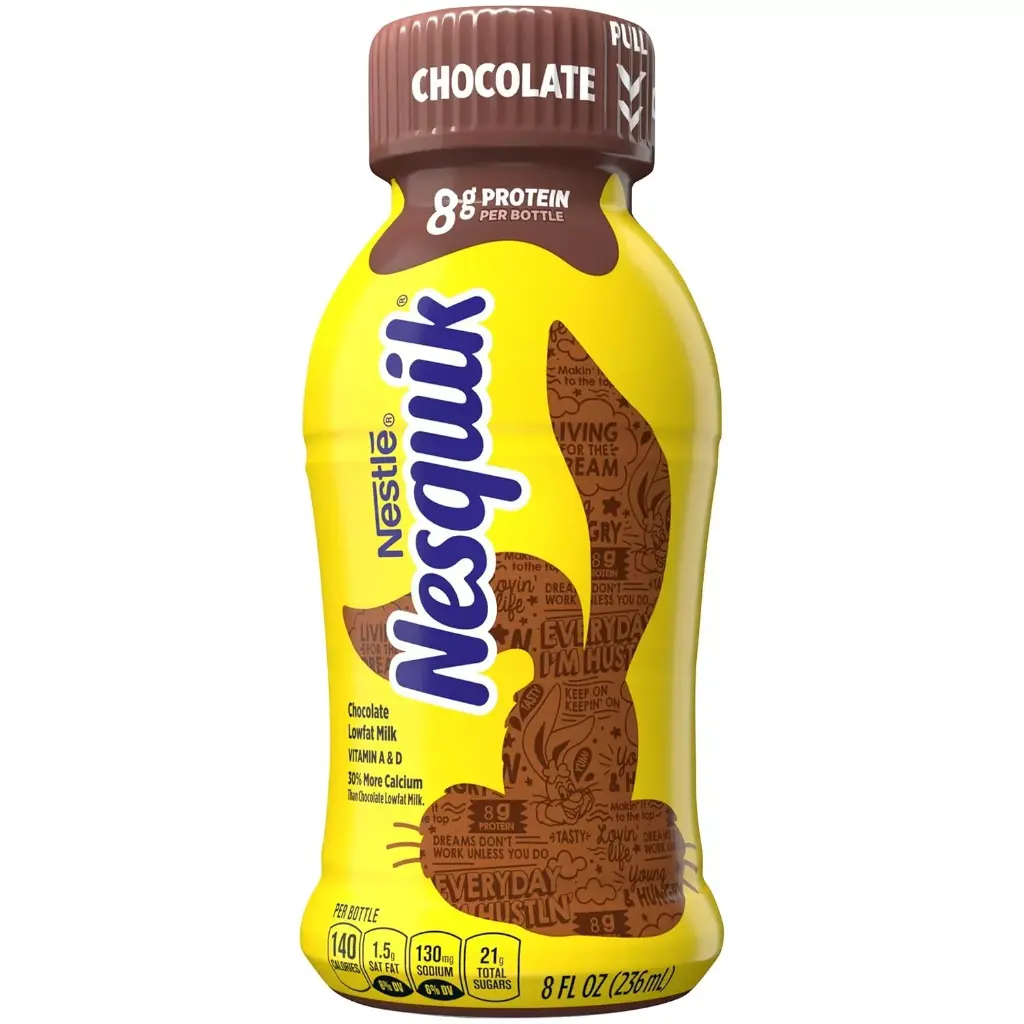 Nestle, Nesquik Chocolate Drink 8g protein Mix, (236ml)