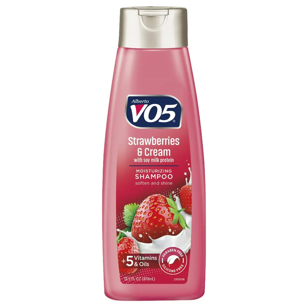 [DT] Alberto VO5 Moisture Milks Strawberries & Cream Moisturizing Hair Shampoo, 15 fl oz