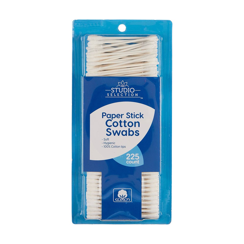 Studio Selection - Paper Stick Cotton Swabs 225 count
