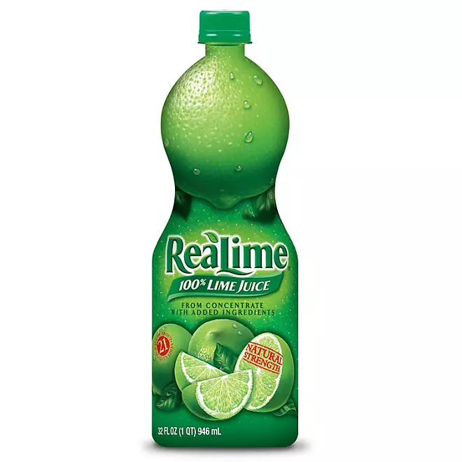 ReaLime 100% Lime Juice, 32 fl. oz.