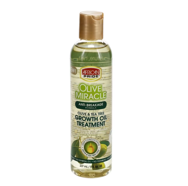 African Pride Olive Miracle Growth Oil, 8 oz.