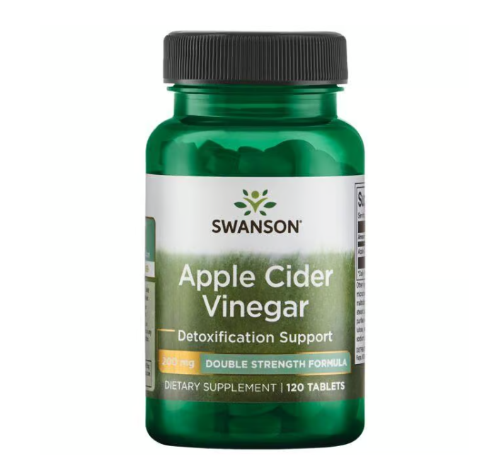 Swanson Apple Cider Vinegar - Double Strength - 120 ct