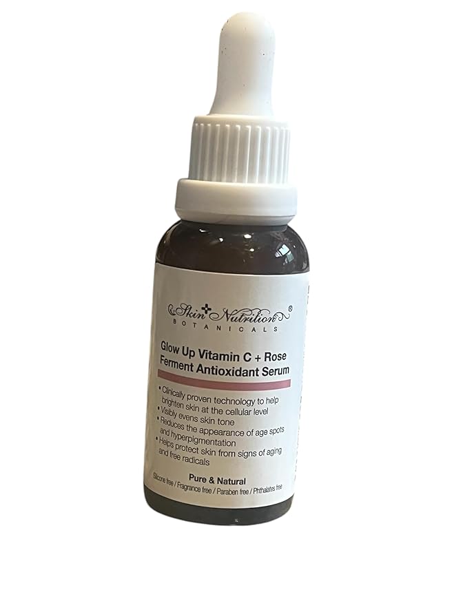 Skin Nutrition - Glow up vitamin C + Rose ferment Antioxidant serum (30ml)