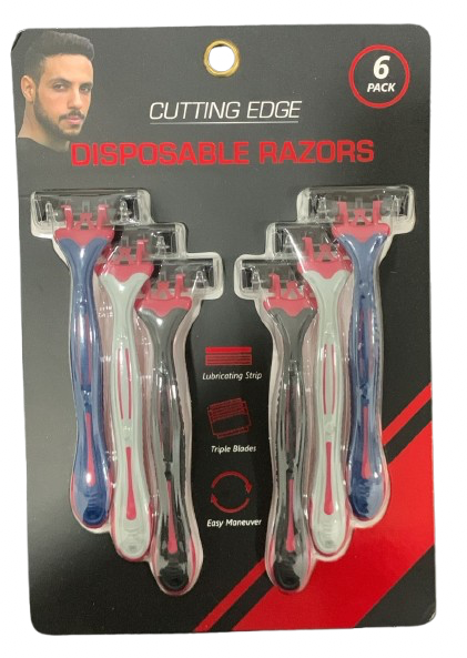 Disposable Razors 6 pack