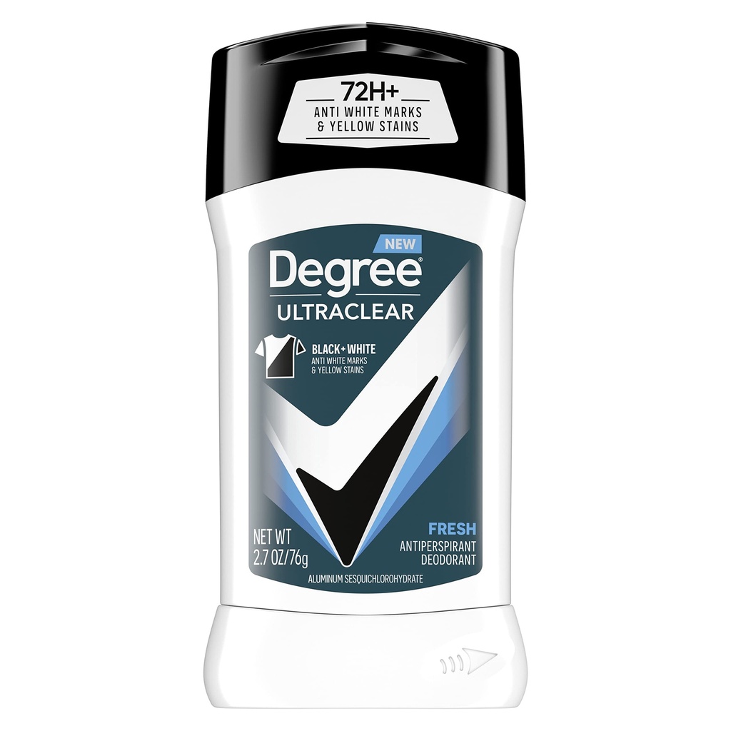 Degree Antiperspirant Deodorant, Ultraclear+, 2.6 oz.(76g)