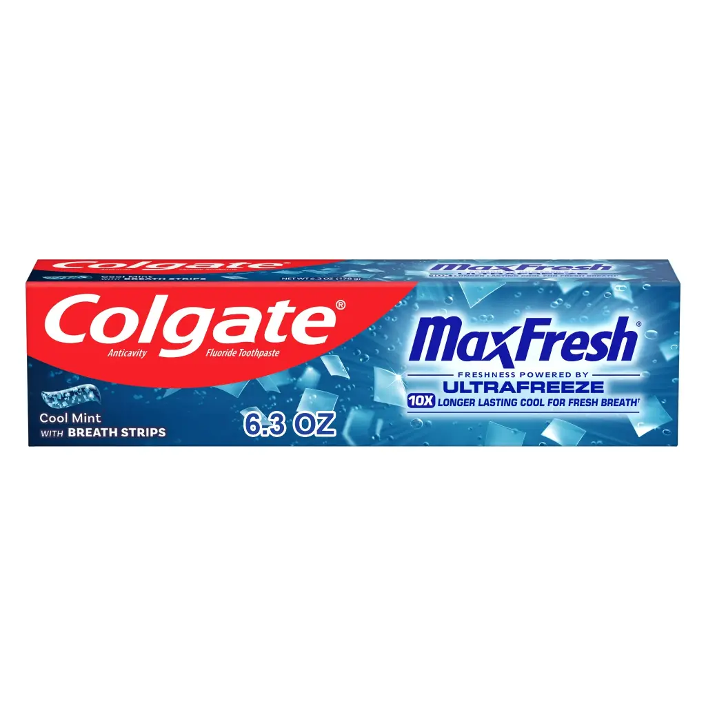 Colgate Maxfresh with whitening breath strips(178g)