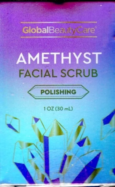 Global Beauty Care Amethyst Facial Scrub  1. oz(30ml)