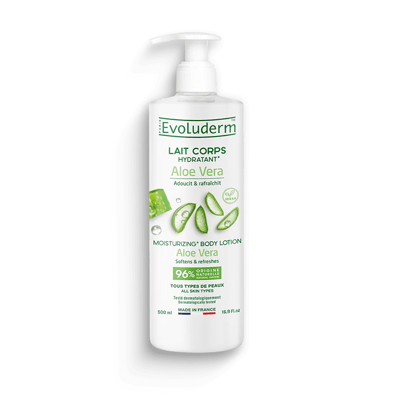 EvoLuderm - Lait Corps Hydratant Aloe Vera
