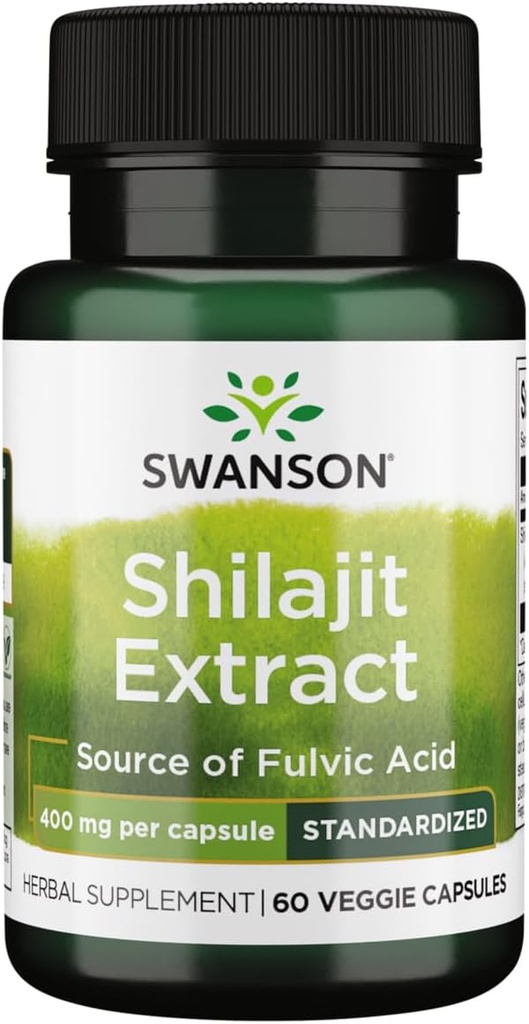 [SW] Swanson - Shilajit - 60 capsules