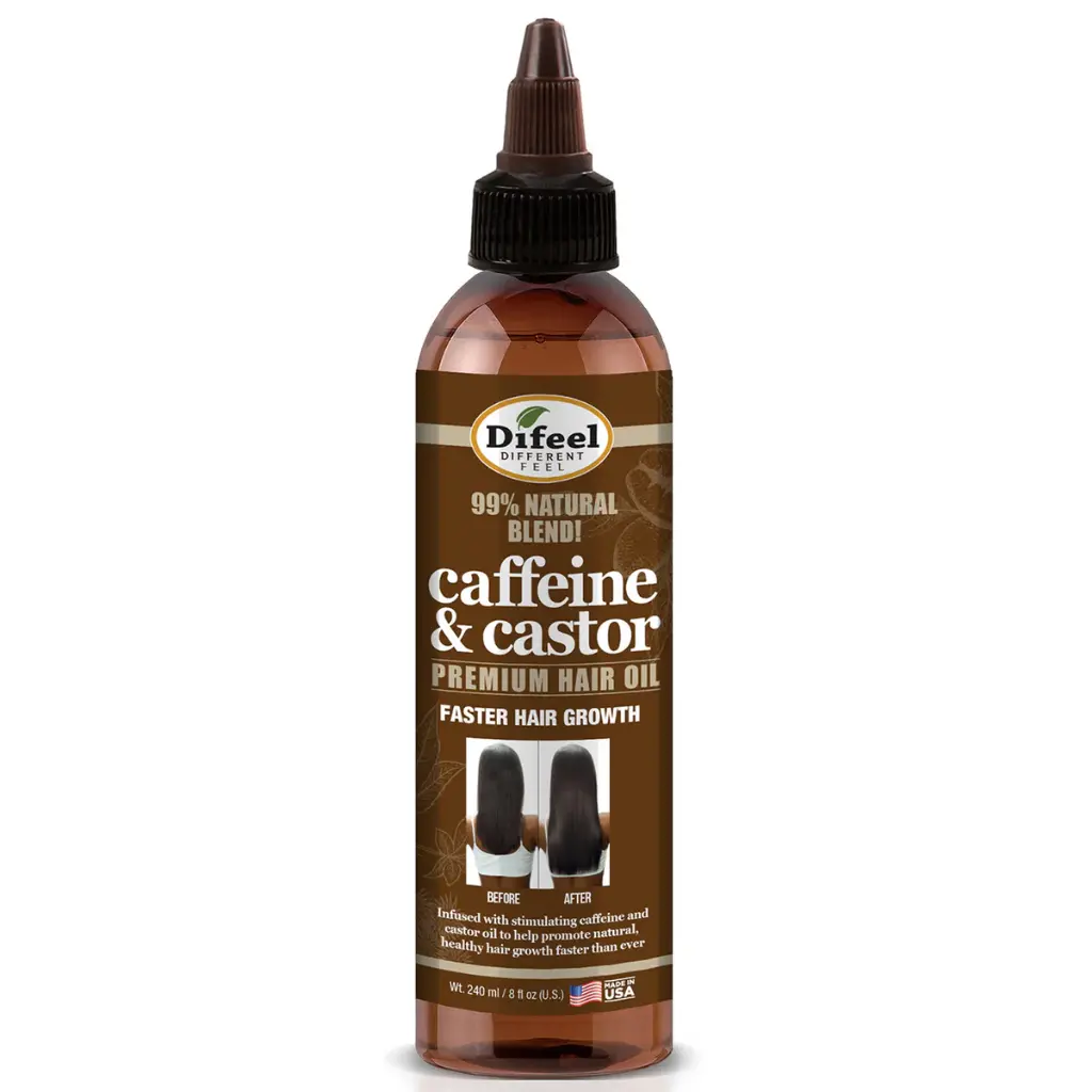 Difeel Caffeine & Castor Premium hair oil (237ml)