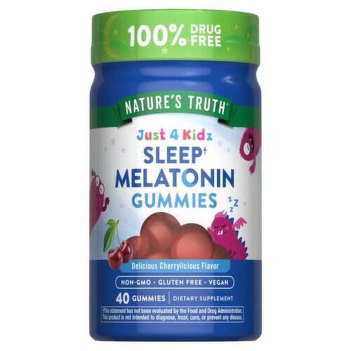 Nature's Truth Just 4 Kids Sleep melatonin gummies (40 Gummies)