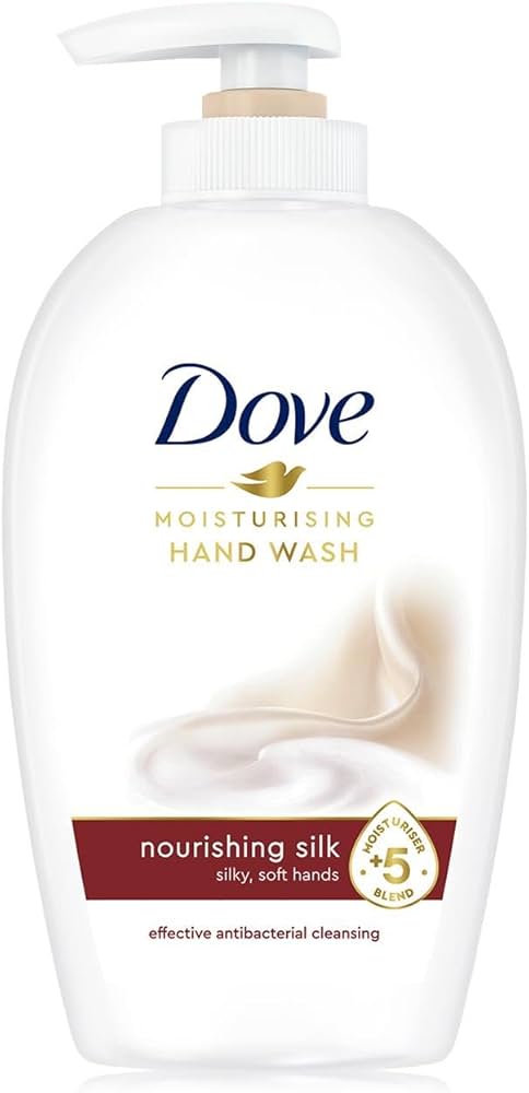 Dove caring hand wash polygender hand-wash lotion fine silk for handwash(white-250ml) 