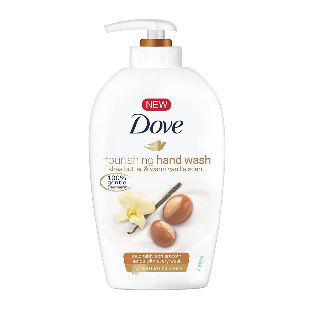 Dove nourishing hand wash shea butter& vanilla scent 250ml(8.45oz)