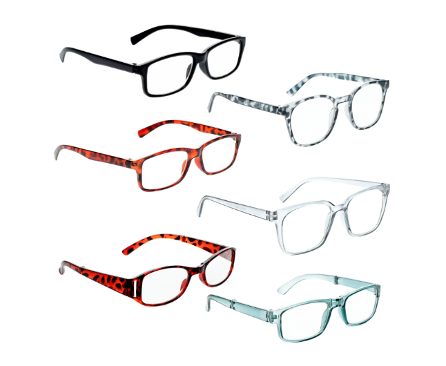 1-1.75 Diopter Blue Light Blocking and Folding Reading Glasses