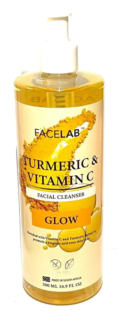 Facelab Turmeric & Vitamin C facial cleanser Glow (500ml)