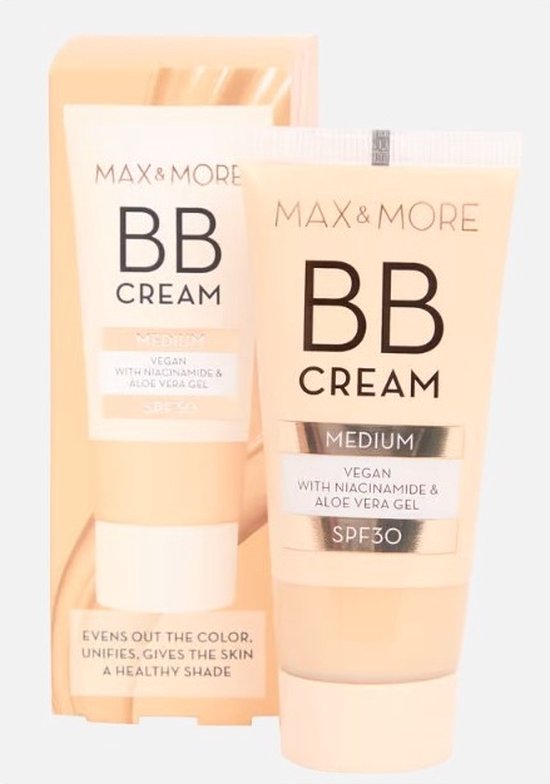 Max&More BB cream with SPF 30 Deep