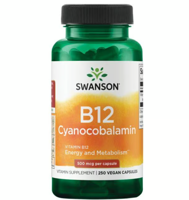 Swanson B12 Cyanocobalamin - 250 ct