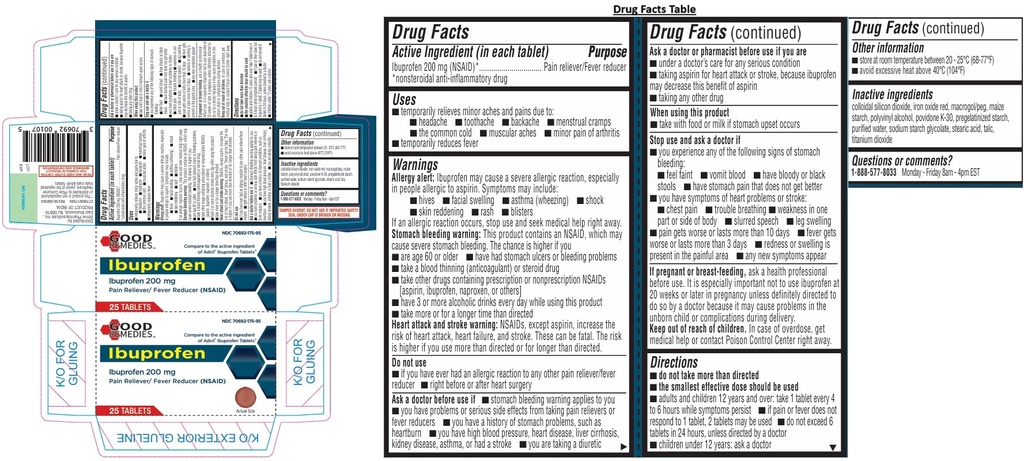 GOOD REMEDIES IBUPROFEN 200 MG- ibuprofen tablet