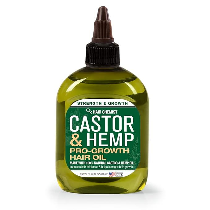 Hair Chemist Castor and Hemp Pro-Growth Hair Oil 7.1 oz.