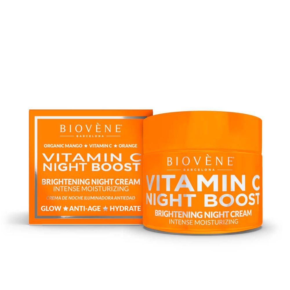 Biovène Vitamin C Night Boost Brightening Night Cream Intense Moisturizing 50ml