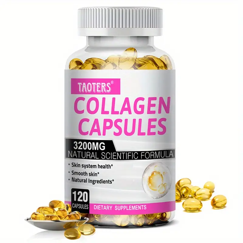 Taoters - Collagen Capsules 3200mg advanced antioxidant support - 120 capsules