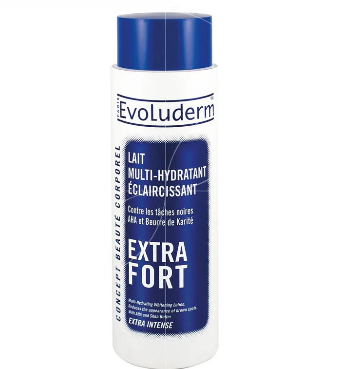 EvoLuderm - Lait Multi-Hydratant Eclaircissant Extra FORT  