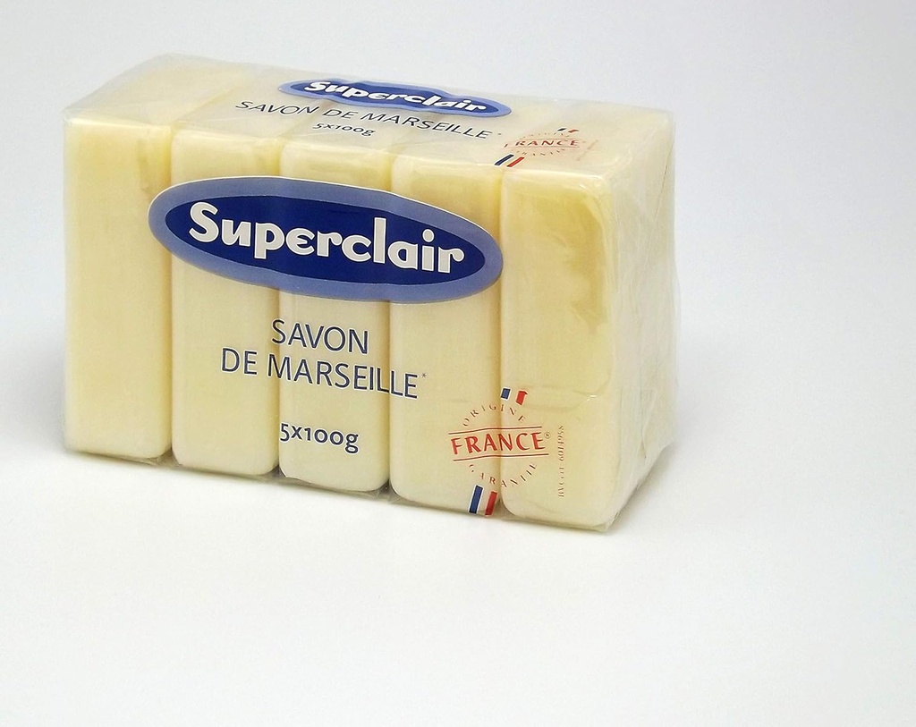 [FR] Superclair Savon De Marseille (5x100g)