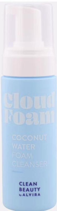 Alvira Cloud foam coconut water cleanser 