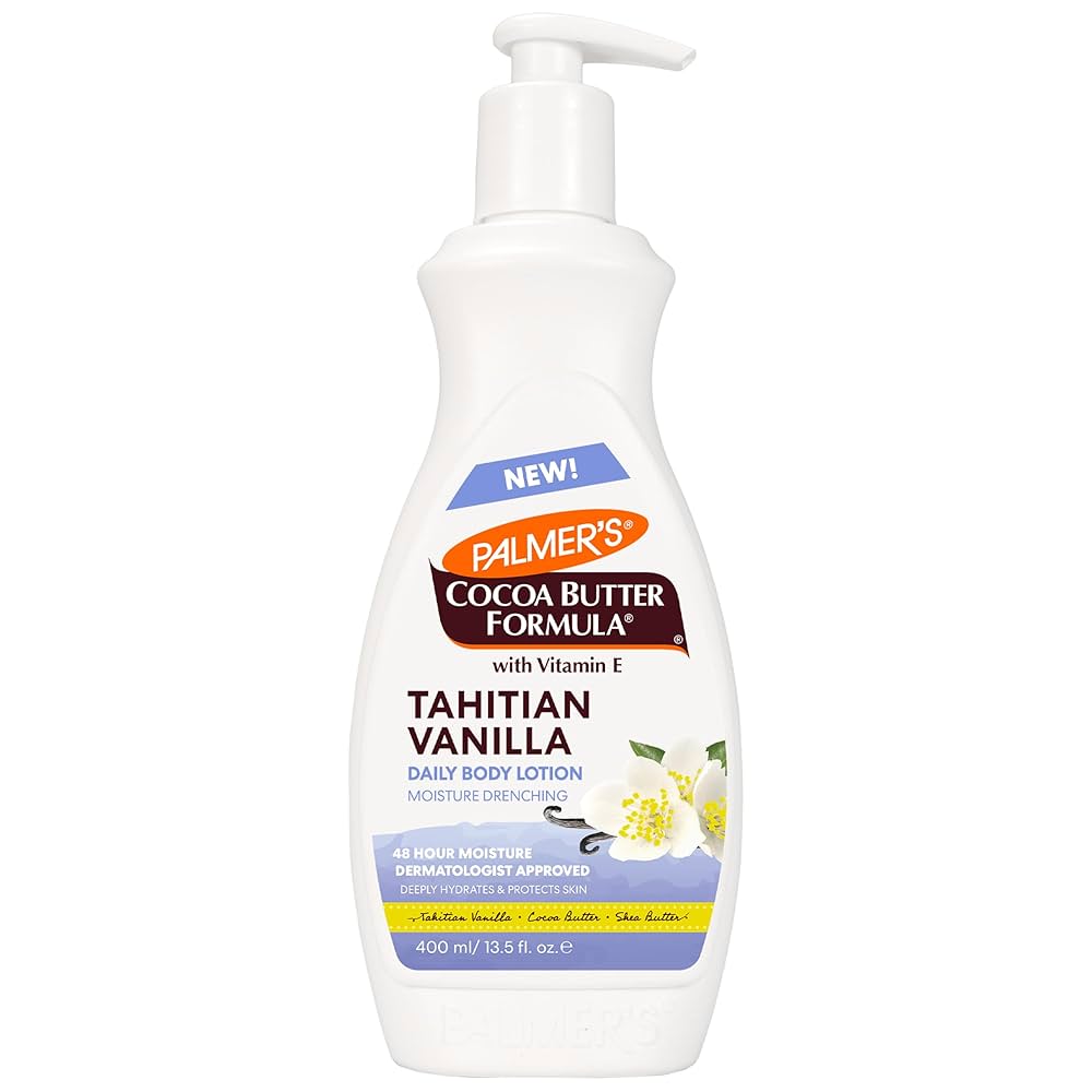 Palmer's Cocoa Butter Formula with Vitamin E Tahitian Vanilla Daily Lotion, 400mL   