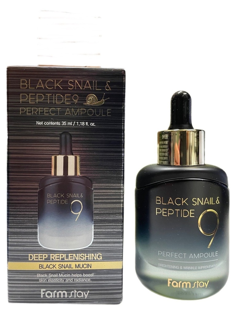Black Snail & Peptide9 - Perfect Ampoule - 35mL