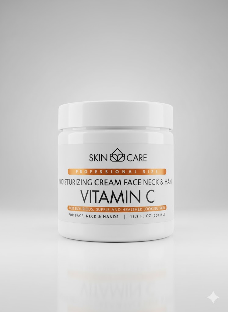 Skin Care - Moisturizing cream Face neck & hands Vitamin C