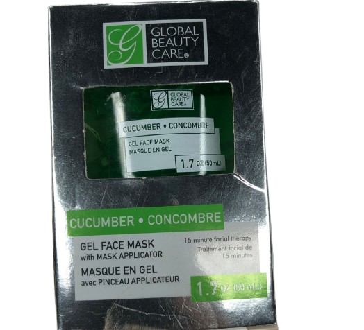 Global Beauty Care - Cucumber Gel Face Mask with Applicator - 50mL