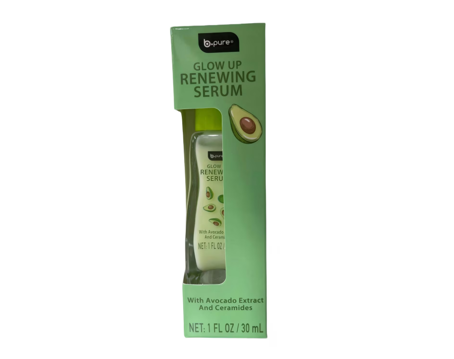 b.pure - Glow Up Smoothing Serum, - Avocado and ceramides  - 1 oz. 
