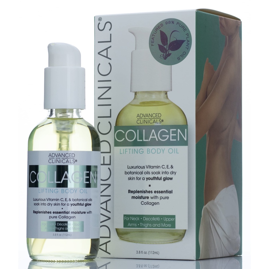 Advanced Clinicals - Collagen lifting body oil - 112mL