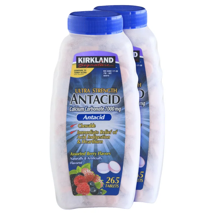 [CC] Kirkland - Antacid Ultra Strength - 265 Tablets