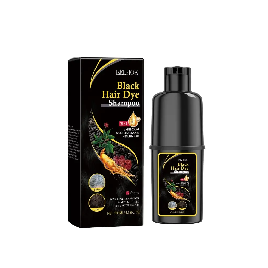 Eelhoe - Black Hair Dye - 100mL