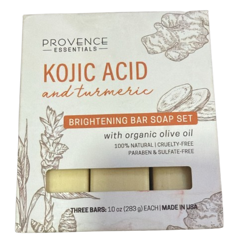 Provence Essentials - Kojic Acid + Vitamin C - Bar soap set