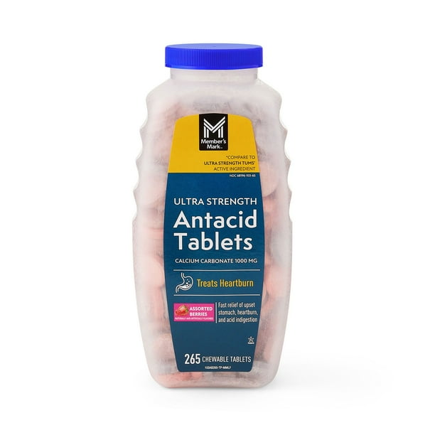 Member's Mark - Antacid 265 tablets