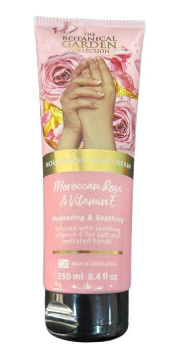 The botanical garden collection - Moroccan Rose & Vitamin E - Hand Cream - 250mL