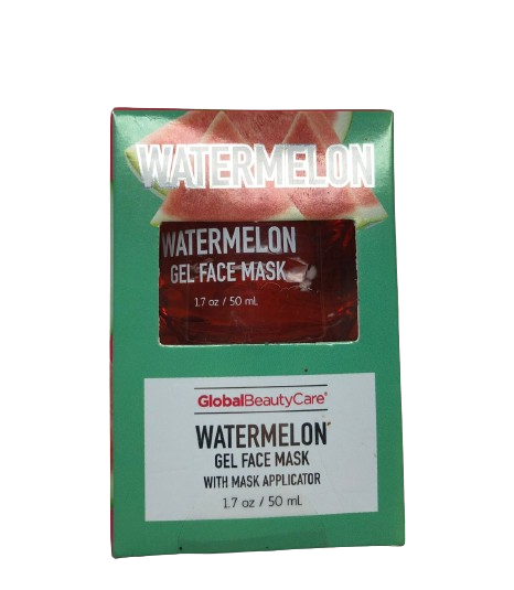 Global Beauty Care - Watermelon Gel Face Mask With Applicator 50mL