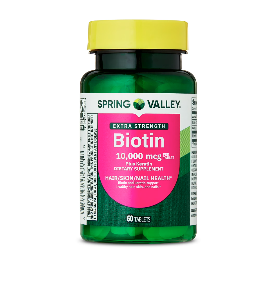 Spring Valley - Biotin 10,000 mcg - 60 Tablets