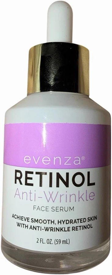evenza - Retinol - Anti-Wrinkle - face serum - 59mL