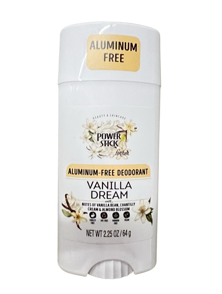 Power Stick for Her - Aluminum-free Vanilla Dream - 64g