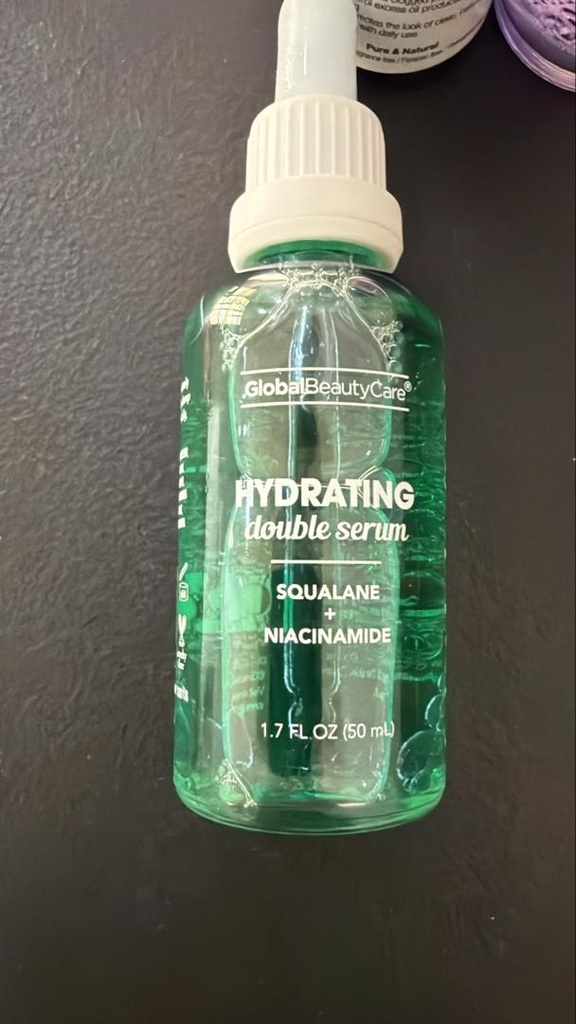 Global Beauty Care - Hydrating Double Serum - Squalane + Niacinamide - 50mL
