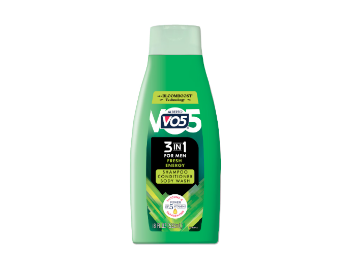 VO5 3-In-1 Fresh Energy Shampoo, Conditioner, And Body Wash, 1-ct.