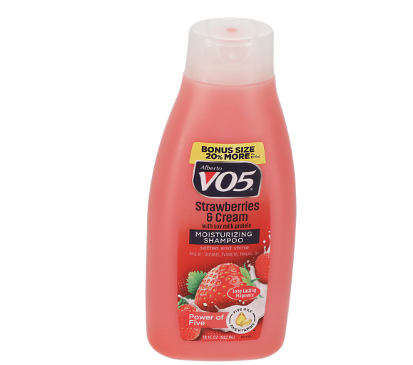 VO5 Strawberries & Cream Moisturizing Shampoo, 1-ct.